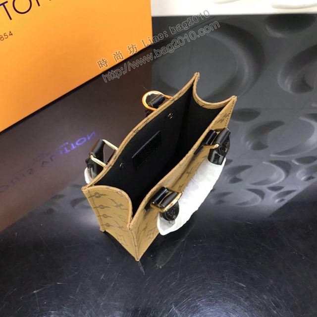 LV包 lv女包 M69846黃花 Onthego 迷你號手袋 LVmini手提挎包  ydh3528
